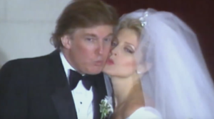 donald trump wedding Marla Maples