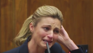 Erin Andrews crying in court