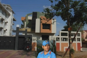 ms dhoni house ranchi