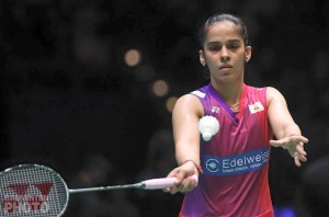 saina nehwal playing badminton