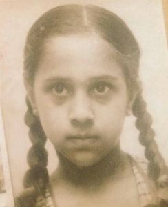 barkha dutt childhood photo