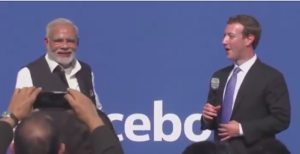 narendra modi camera mark zuckerberg