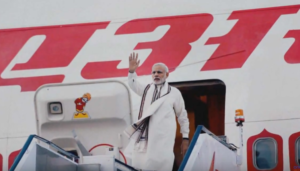 narendra modi traveling photo