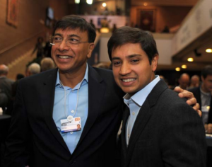 lakshmi mittal son aditya mittal