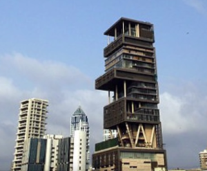 mukesh ambani house antilia photo