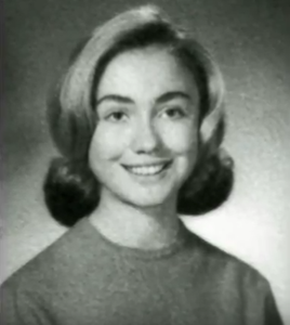 hillary clinton young photo