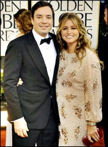 Jimmy Fallon with wife Nancy Juvonen images