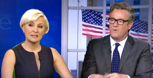 Joe Scarborough with Mika Brzezinski