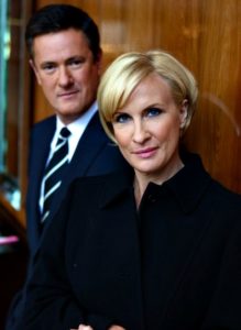 Joe Scarborough with wife with Mika Brzezinski