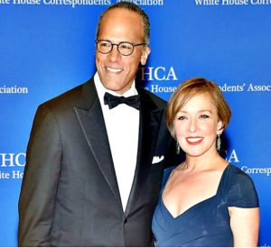 Lester Holt with Wife Carol Hagen