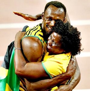 Usain Bolt's mother